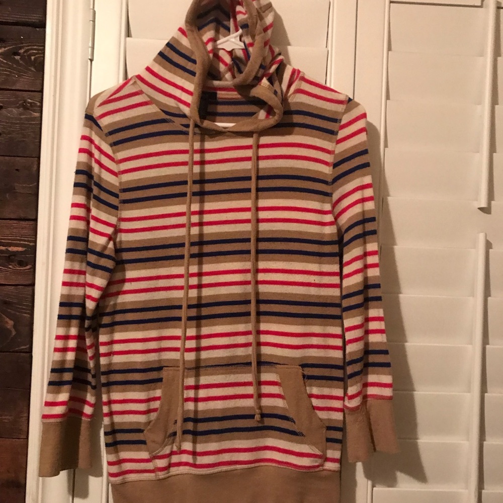Striped hoodie